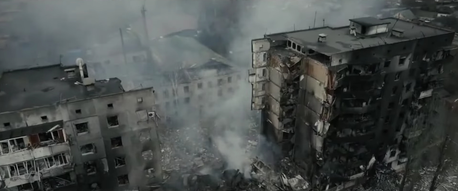 From the Ukrainan film on environmental damages caused by the ongoing war.