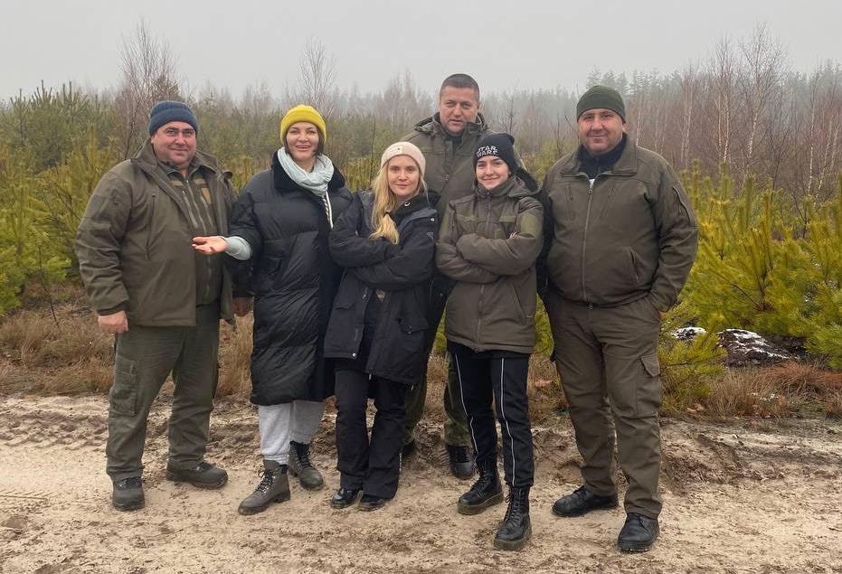 The women-led ReClimate team has persisted with restoring Ukraine's forests, even in the face of war. Photo: ReClimate